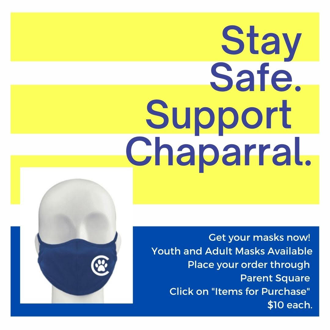 Chaparral Masks For Sale! Kids & Adults sizes NOW BACK IN STOCK! Chaparral Masks For Sale! Kids & Adults sizes NOW BACK IN STOCK!