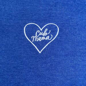 Cub Mama Heart Sweatshirt